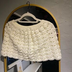 Handmade Crochet Swimsuit Coverup Skirt
